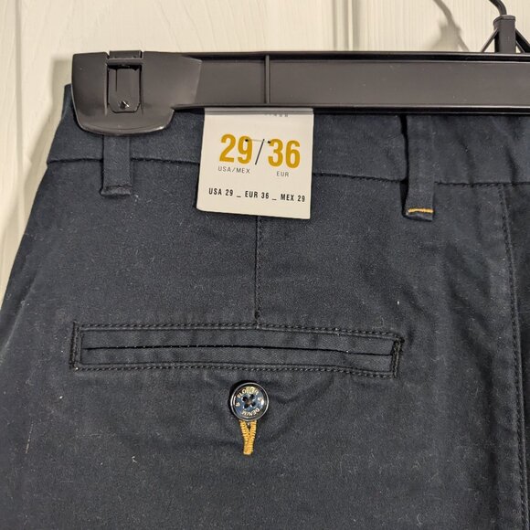 NWT Denim & Flower Navy Power Stretch Shorts - Picture 5 of 7